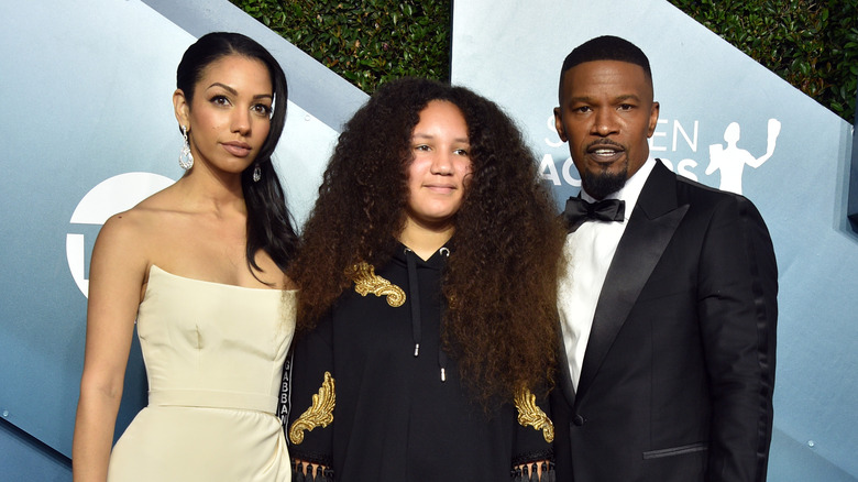 Jamie Foxx with daughters Corinne and Anelise