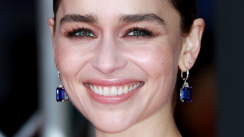 Emilia Clarke smiling in 2020
