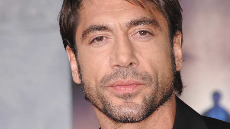 Javier Bardem in black jacket