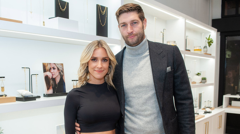 Jay Cutler and Kristin Cavallari pose together