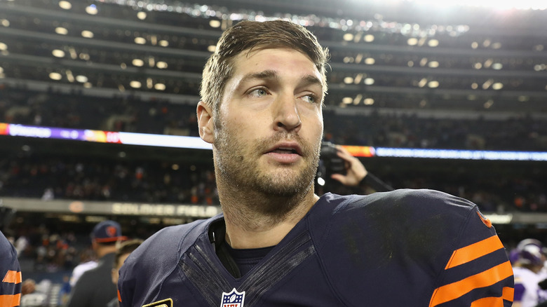 Jay Cutler at football game