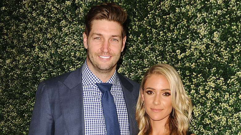 Jay Cutler and Kristin Cavallari pose together