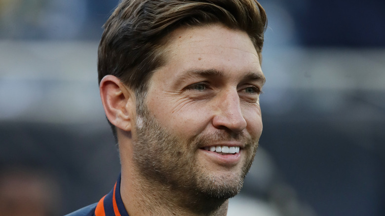 Jay Cutler smiling