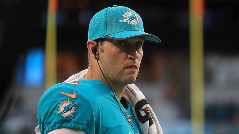 Jay Cutler at a football game