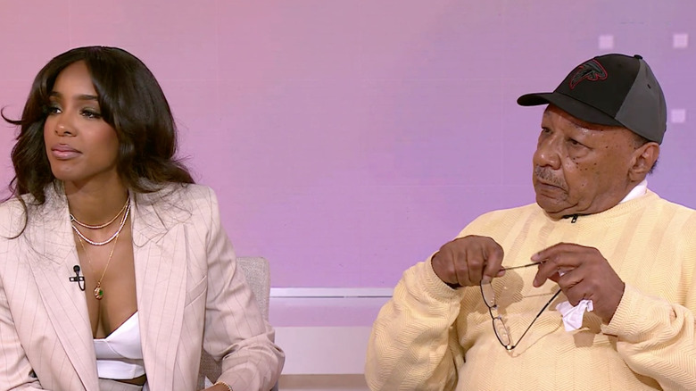 Kelly Rowland sits with her father for a "Today" show interview