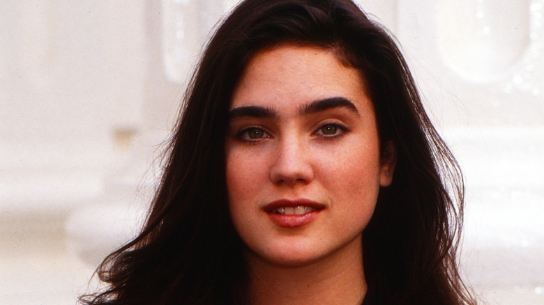 Jennifer Connelly smiles in 1992