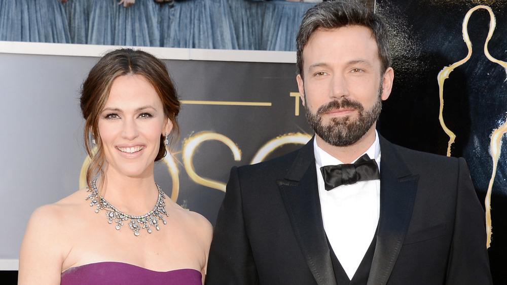 Jennifer Garner and Ben Affleck smiling