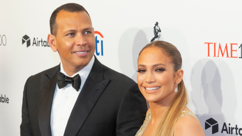 Alex Rodriguez and Jennifer Lopez in 2018