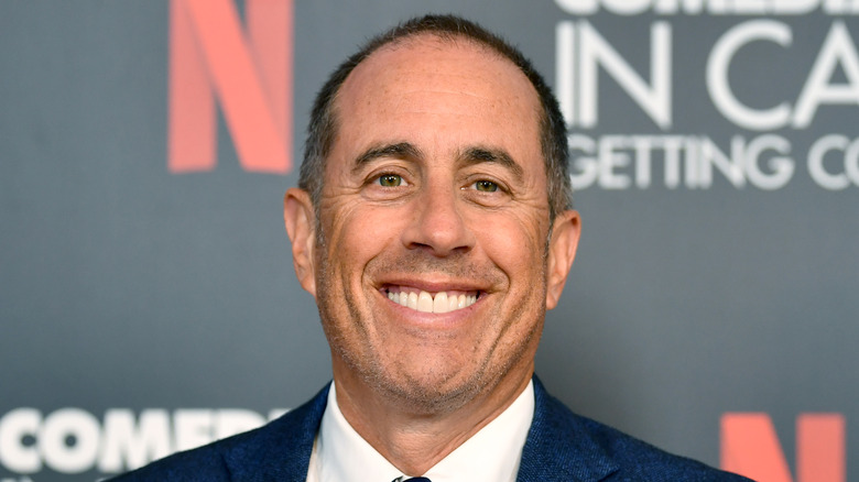 Jerry Seinfeld on the red carpet