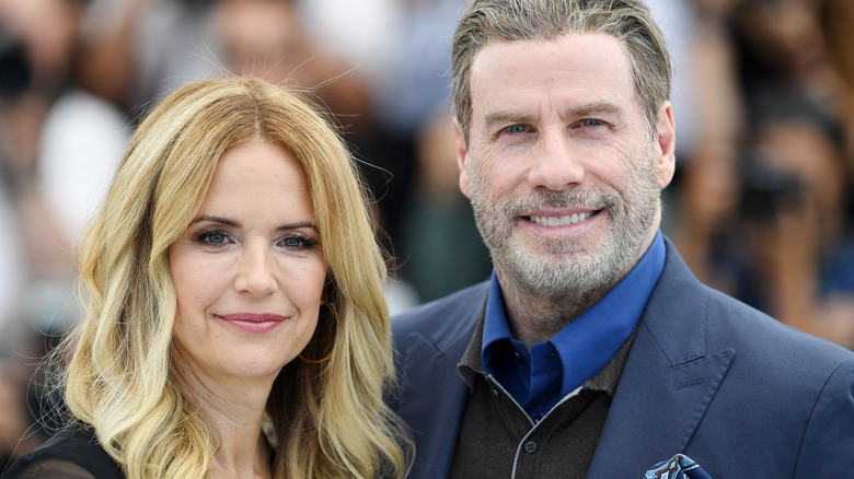 John Travolta and Kelly Preston