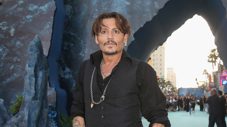 Johnny Depp at an event