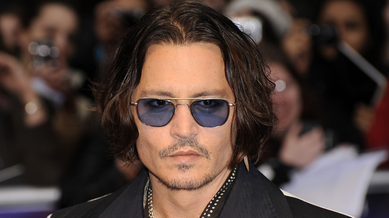Johnny Depp at an event 