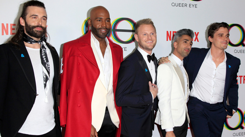 The Queer Eye cast at a Netflix season premiere