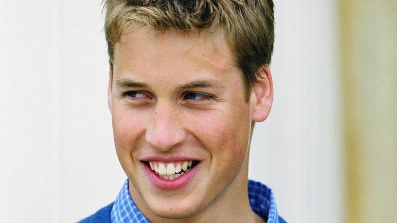 Prince William's scar visible on forehead