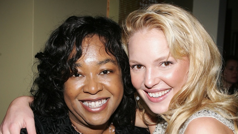 Shonda Rhimes and Katherine Heigl