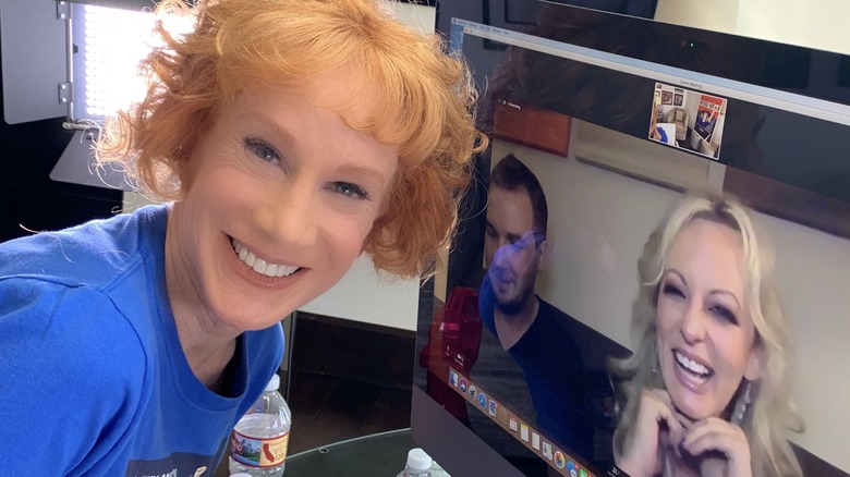 How Kathy Griffin Became Friends With Stormy Daniels