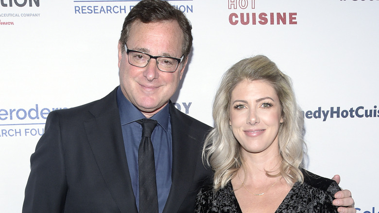 Kelly Rizzo and Bob Saget on the red carpet together 