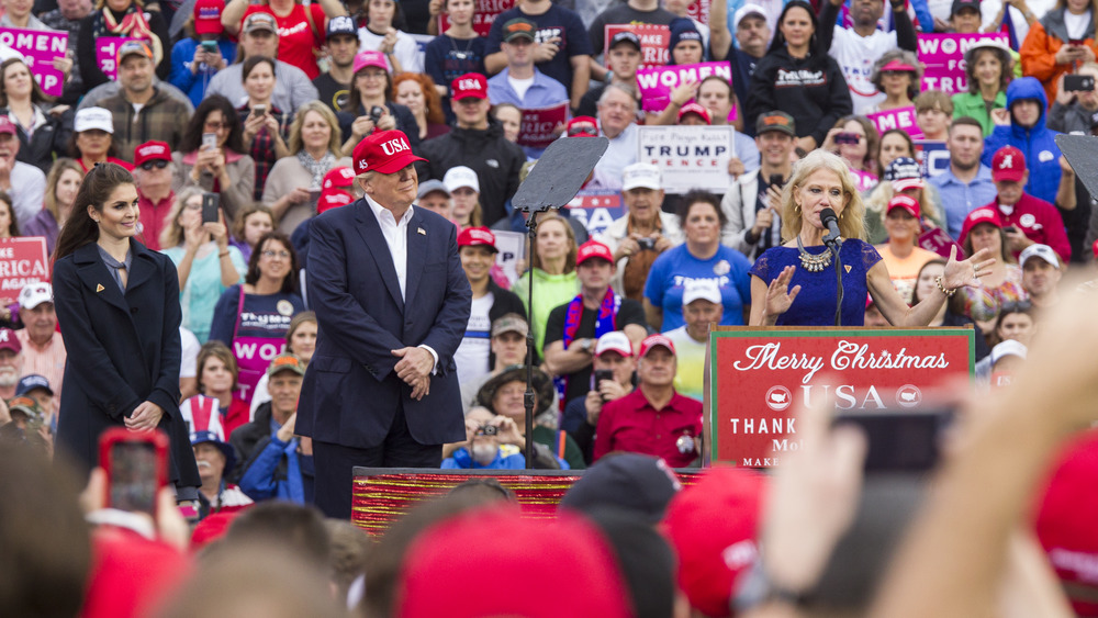 Kellyanne Conway at Trump campaign