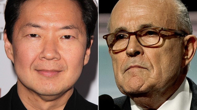 Ken Jeong and Rudy Giuliani