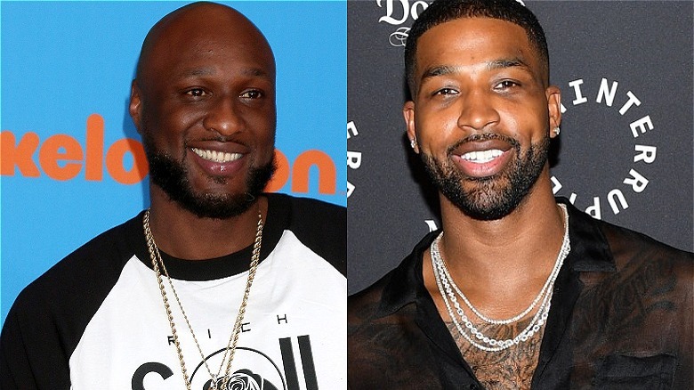 Lamar Odom and Tristan Thompson