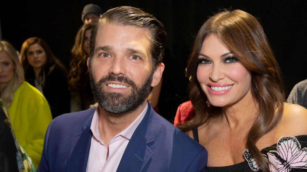 Kimberly Guilfoyle and Donald Trump Jr. 