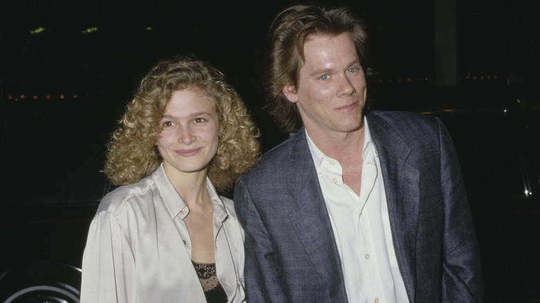 Kyra Sedgwick and Kevin Bacon young