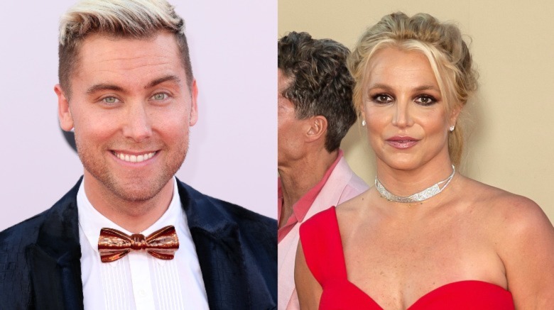 Lance Bass and Britney Spears