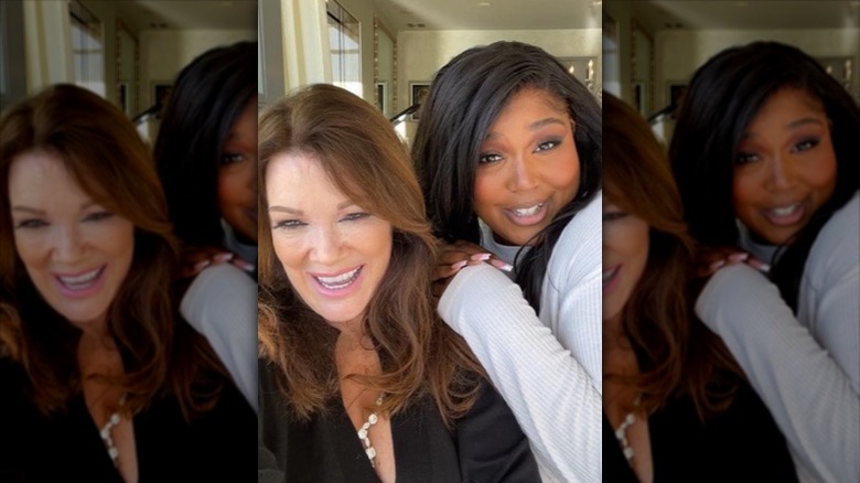 Lisa Vanderpump and Lizzo selfie