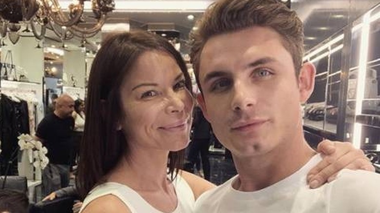 Jacqueline Georgiou poses with her son James Kennedy