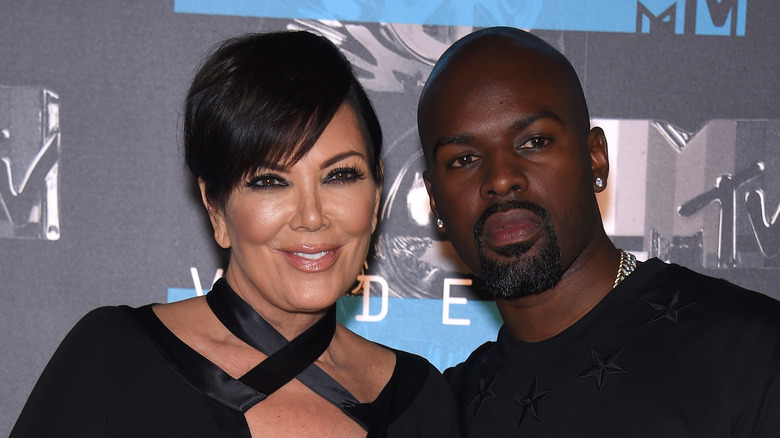 Kris Jenner and Corey Gamble at an event