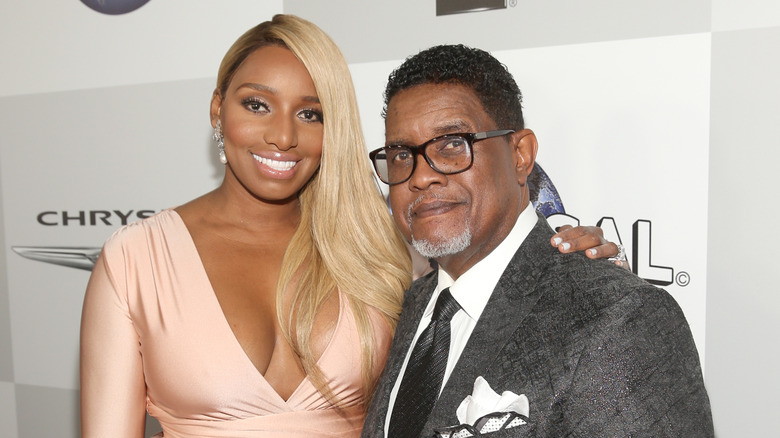 NeNe Leakes and Gregg Leakes attending Universal, NBC, Focus Features and E! Entertainment Golden Globe Awards After Party