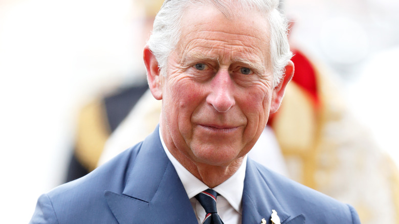 Prince Charles smiling