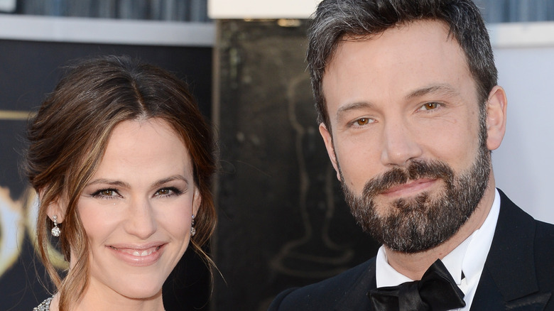 Jennifer Garner and Ben Affleck smiling