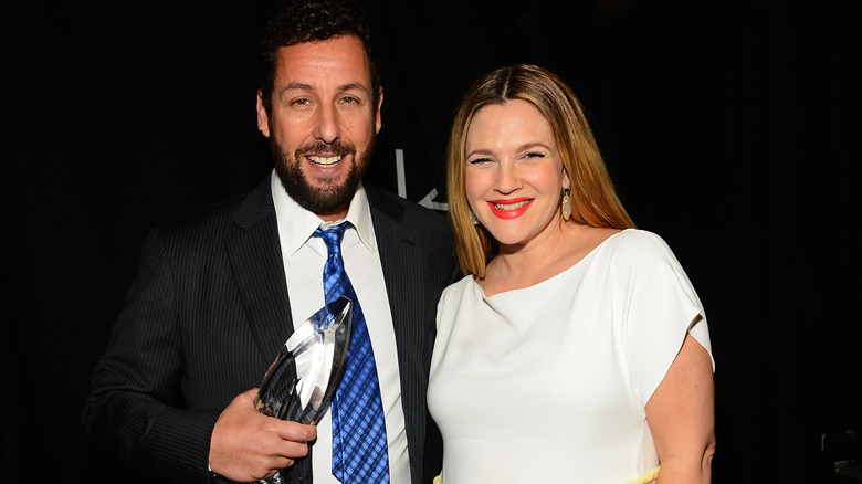 Adam Sandler and Drew Barrymore together