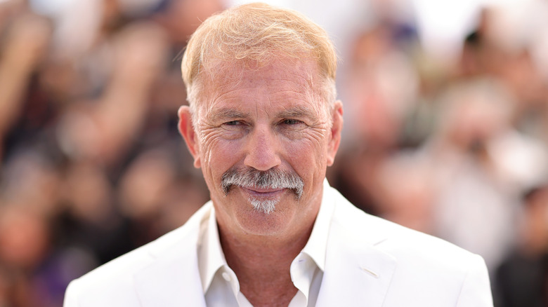 Kevin Costner smiling