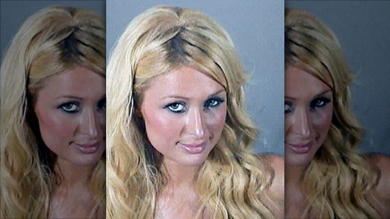 Paris Hilton 2006 mugshot