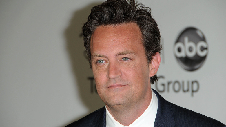 Matthew Perry smiling