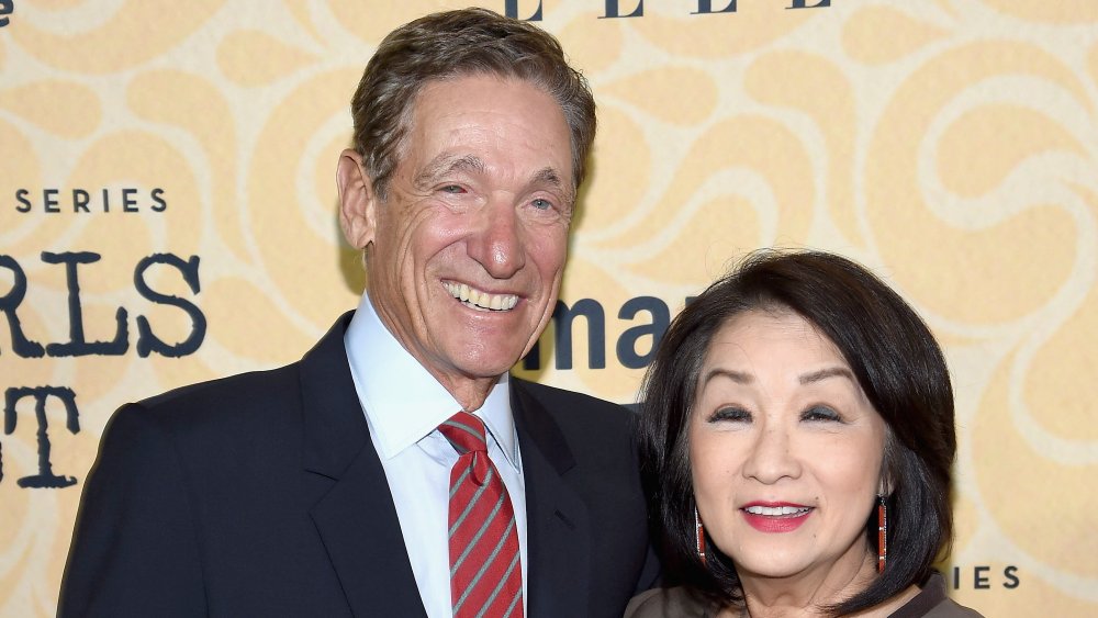 Maury Povich and Connie Chung