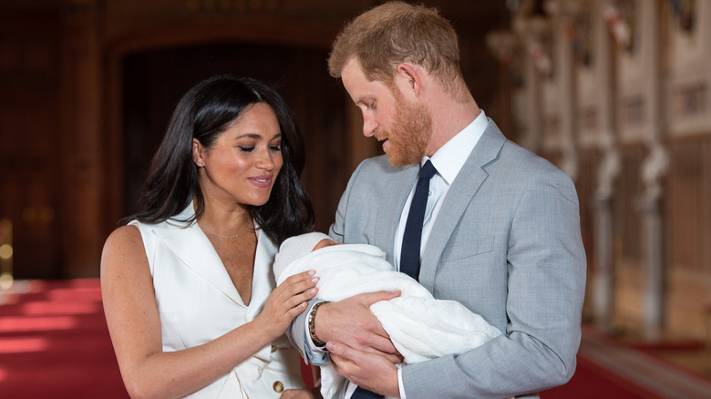 Meghan Markle, Prince Harry, and baby Archie