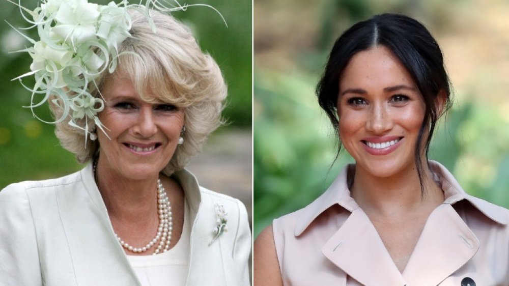 Camilla Parker Bowles and Meghan Markle