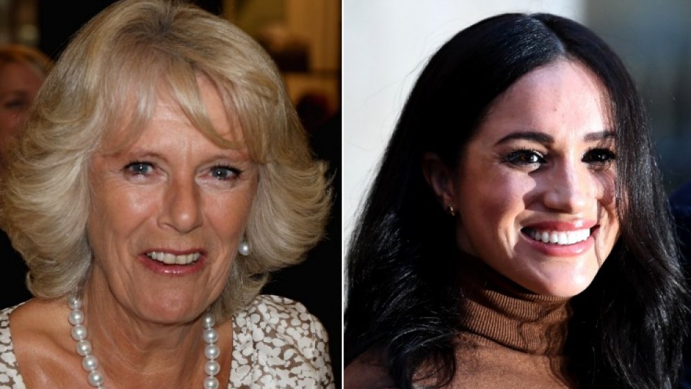 Camilla Parker Bowles and Meghan Markle