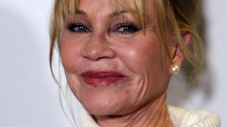 Melanie Griffith smiling