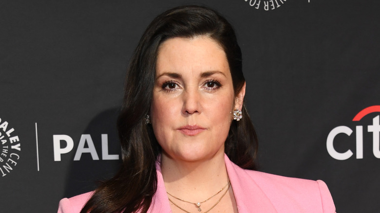 Melanie Lynskey posing