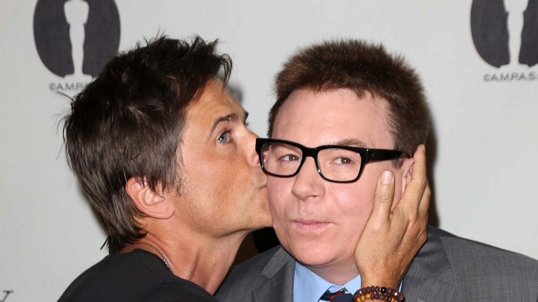 Rob Lowe and Mike Myers at "Wayne's World" Reunion