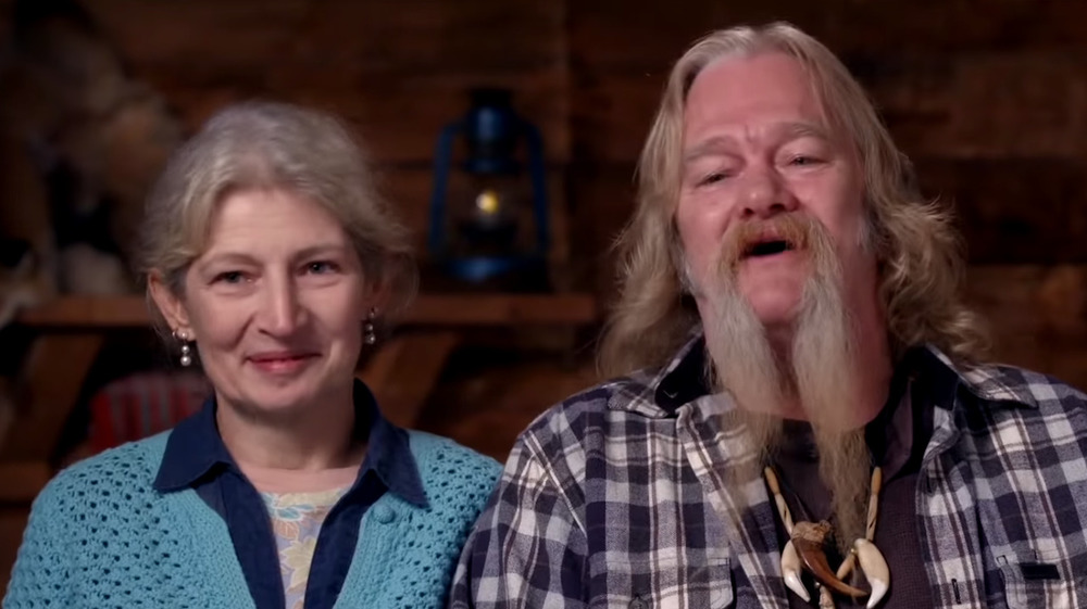 Billy and Ami Brown speaking during a confessional interview