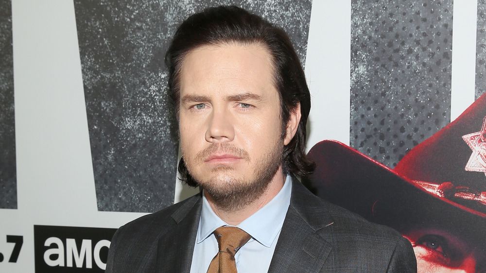 Josh McDermitt looking serious