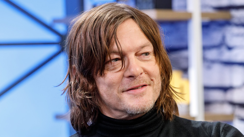 Norman Reedus smiling