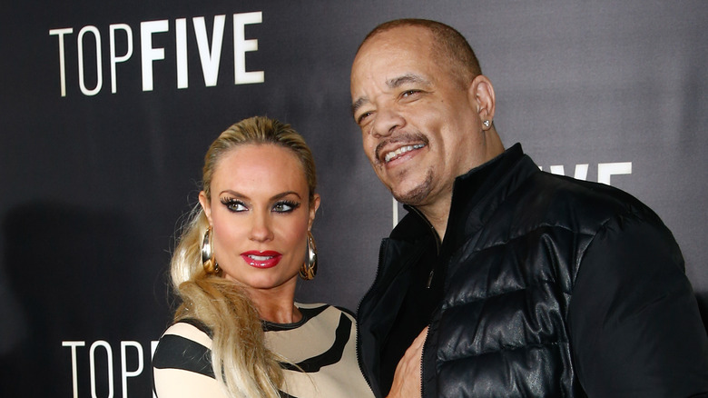 Coco Austin and Ice-T on the red carpet