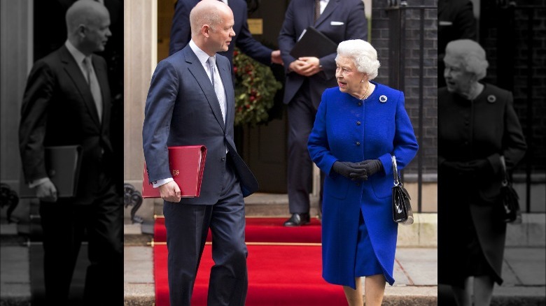 Sir Christopher Geidt and Queen Elizabeth