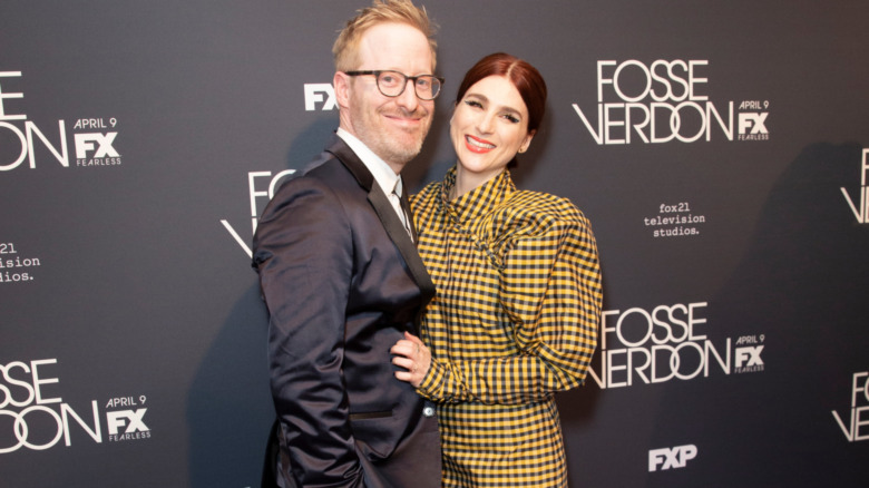 Aya Cash and husband Josh Alexander 